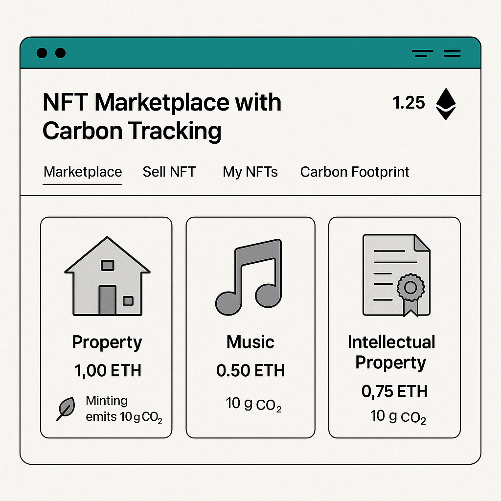 NFT Marketplace preview